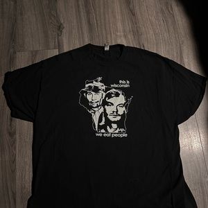 Vintage Ed Gein & Jeffrey Dahmer Black Shirt..3xl Rare